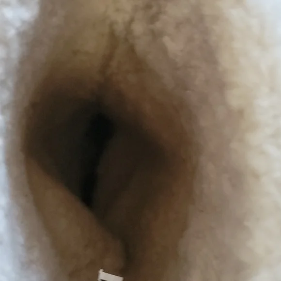 UGG SaVaNNa BLaCK LeaTHeR CloG BooTs SiZe 7 - Picture 9 of 9